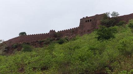 India, Madhya Pradesh, Shivpuri, Ruin Fortress of Ancient 10th Century Fort, it was Built by Kachwaha Rajput. 