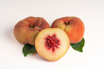 Three Paraguayans, one cut in half, isolated on a white background