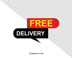free delivery button, website, watch now, button, learn, stay, tuned, level, sign, speech, bubble banner, modern, symbol, click