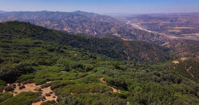 Cuyama Valley Wild Beauty California Aerial Video 
