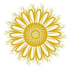 abstract sun vector illustration