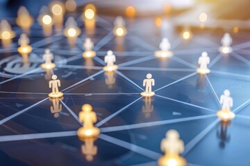 Connecting Executives with Solid Human Resource Network Structure for Effective Management and Recruitment