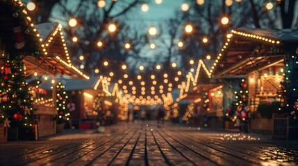 a street that has a lot of lights on it