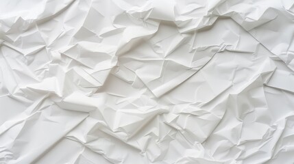 Obraz premium A white background with a lot of paper crumpled up