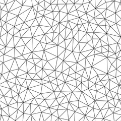 Obraz premium Minimal geometric background with small triangles and light lines. Repeatable seamless tileable vector illustration.