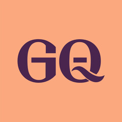 GQ letter logo Creative Design.
GQ monogram Logo Unique Concept Vector.
GQ creative modern flat abstract initials letter logo.

