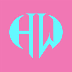HW letter logo Creative Design.
HW monogram Logo Unique Concept Vector.
HW creative modern flat abstract initials letter logo.

