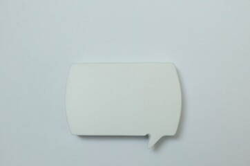 Empty Speech Bubble, Dialogue Box (template, no color fill)