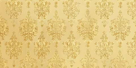 Elegant Gold Floral Pattern Background Design