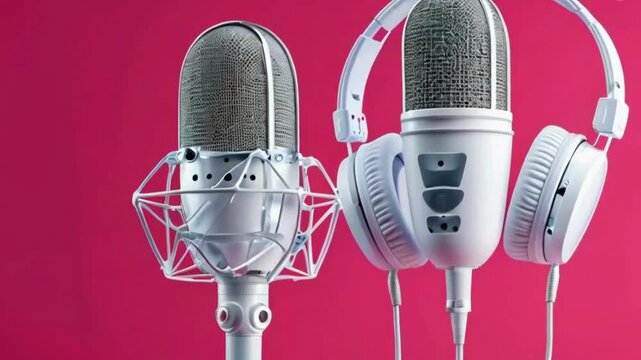 retro microphone