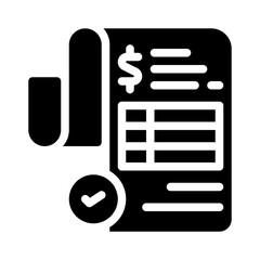 payment glyph icon