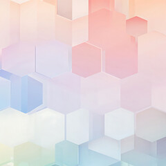 Fototapeta premium abstract background with hexagons-pattern, cube, geometric