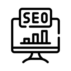 SEO line icon