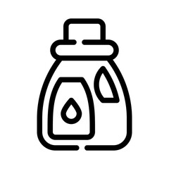 detergent line icon