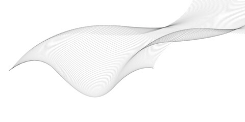 Abstract wave lines pattern smooth curve flowing dynamic isolated background. Premium modern flowing wave lines element. Futuristic technology concept. Vector illustration for banner, flyer, brochure