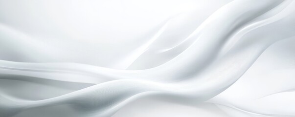 Abstract White Background, Generative AI