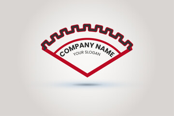 Wheel logo. Abstract wheel logo design.