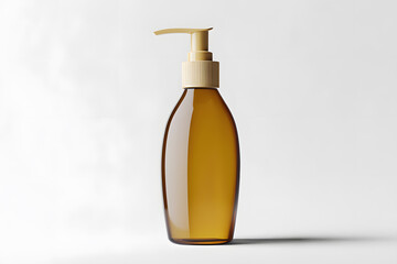 Product Packaging Skincare Bottle Mockup isolated on white background