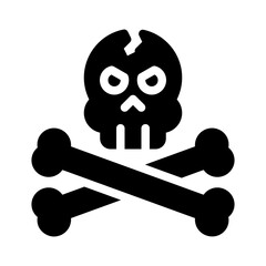 danger glyph icon