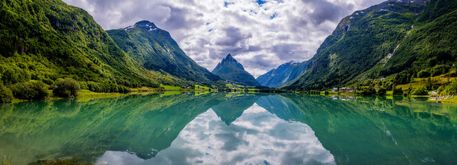 Bergheimsvatnet, Norway