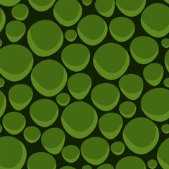 Dark Green Dinosaur Skin Seamless Pattern