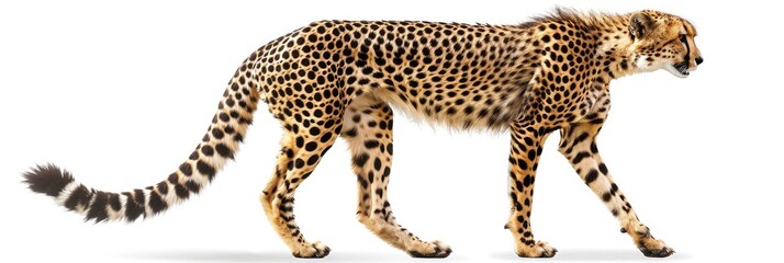 Cheetah Lightly Built Spotted Cat with Small Rounded Head and Long Tail
