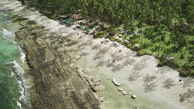 Praia dos carneiros at Pernambuco, Brazil.