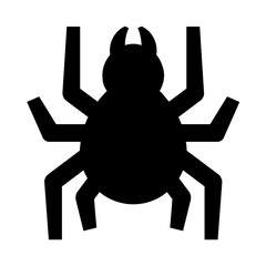Spider Solid Icon