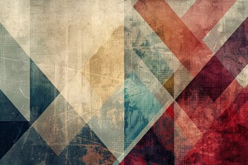 Fototapeta premium A minimalist business background with clean geometric shapes overlaying a subtle grunge texture.