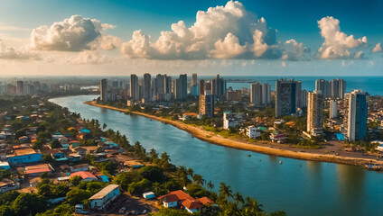 Libreville Gabon panorama