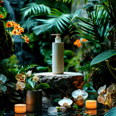 Premium Skincare Presentation Background