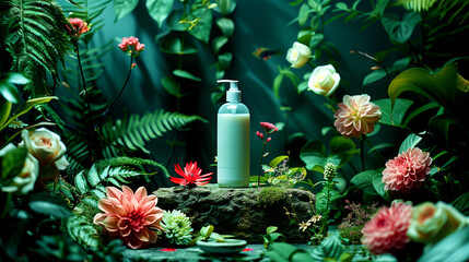 Premium Skincare Presentation Background