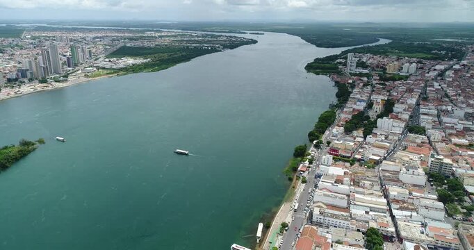 view of the river