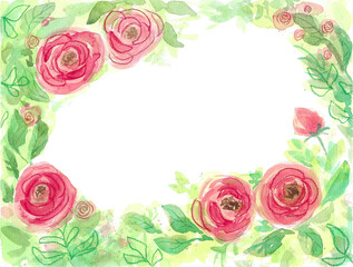 Frame of Roses