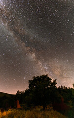 stars and clouds