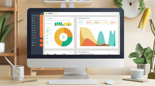 Modern Online Learning Dashboard with Course Progress, Deadlines, and Interactive Modules