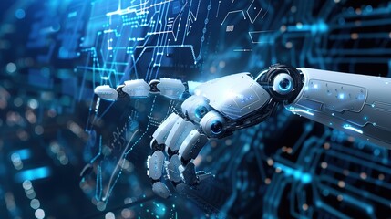 Robotics in Action Automation Ready Canvas Generative Ai Image