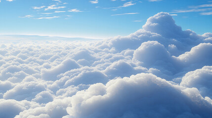 vibrant sky seen through an airplane window, showcasing a mesmerizing blend of colors and clouds, evoking a sense of wonder, freedom, and adventure