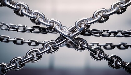 Fototapeta premium metal chain