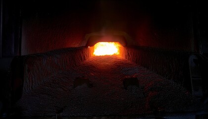 Furnace for melting iron ore