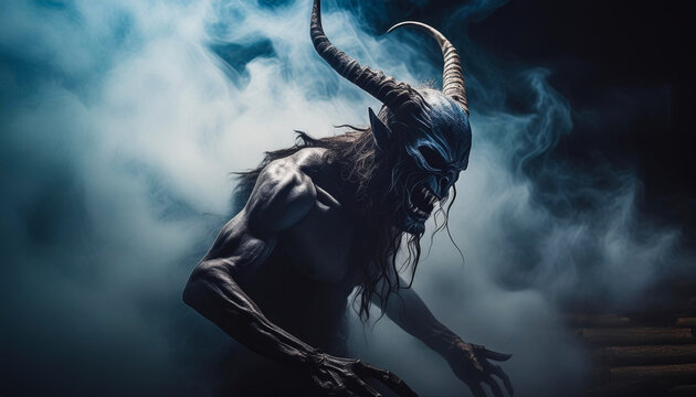 halloween demon spooky creature