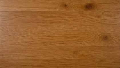 Naklejka premium A polished oak wood background with a smooth, glossy finish, featuring subtle grain lines and a rich, warm color tone. Multiple variations available