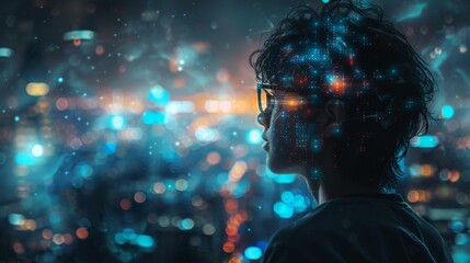 Futuristic ai integration - generative ai