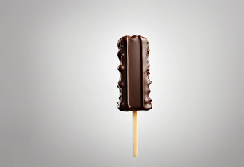 chocolate covered home made popsicles, ad shot
