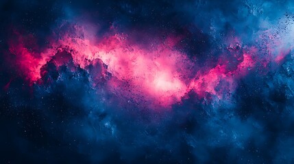  Abstract Blue Glitch Background 