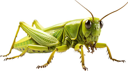 green grasshopper transparent background.