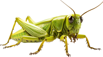 green grasshopper transparent background.