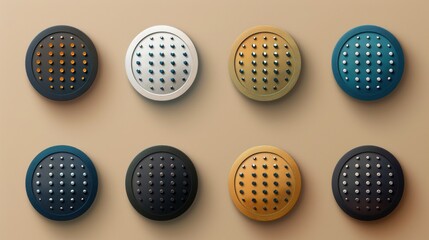 Circular Patterned Objects