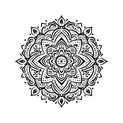 abstract mandala design background