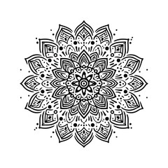 abstract mandala design background